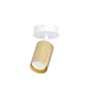 Zen 1 Vit taklampa - GU10, 230V, utan ljuskälla