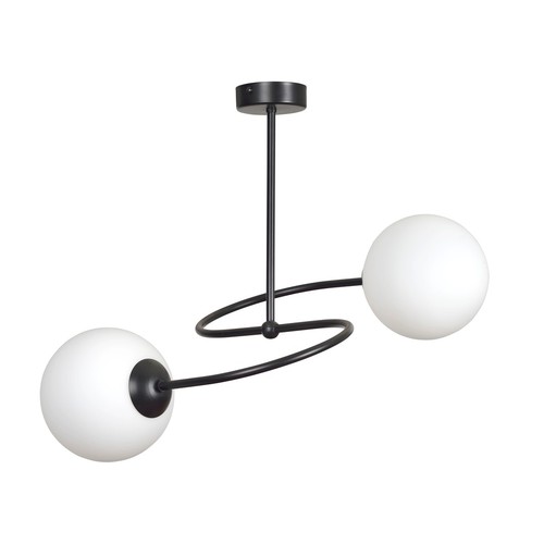 Selbi 2 Svart taklampa - Ø15 cm, E14, 230V, utan ljuskälla