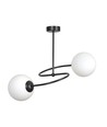 Selbi 2 Svart taklampa - Ø15 cm, E14, 230V, utan ljuskälla