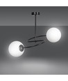Selbi 2 Svart taklampa - Ø15 cm, E14, 230V, utan ljuskälla