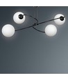 Selbi 4 Svart taklampa - Ø15 cm, E14, 230V, utan ljuskälla