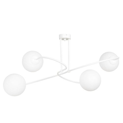 Selbi 4 Vit taklampa - Ø15 cm, E14, 230V, utan ljuskälla