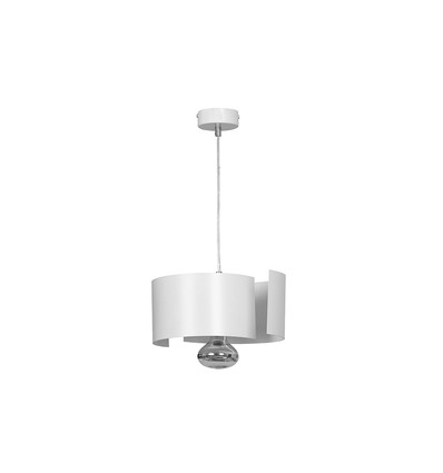Vixon 1 Vit pendellampa - E27, 230V, utan ljuskälla