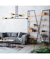 Multipo 6 Svart pendellampa - E27, 230V, utan ljuskälla