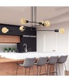 Multipo 6 Svart pendellampa - E27, 230V, utan ljuskälla