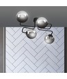 Brendi 4 Svart/Grafit taklampa - Ø14 cm, E14, 230V, utan ljuskälla