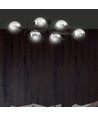 Brendi 6A Svart/Grafit taklampa - Ø14 cm, E14, 230V, utan ljuskälla