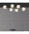 Brendi 6A Svart/Bärnsten taklampa - Ø14 cm, E14, 230V, utan ljuskälla