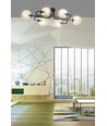 Brendi 6A Svart/Bärnsten taklampa - Ø14 cm, E14, 230V, utan ljuskälla