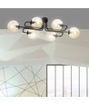 Brendi 6A Svart/Bärnsten taklampa - Ø14 cm, E14, 230V, utan ljuskälla