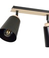 Atlas 3 Svart taklampa - E27, 230V, utan ljuskälla