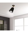 Atlas 1 Svart taklampa - E27, 230V, utan ljuskälla