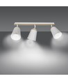 Atlas 3 Vit taklampa - E27, 230V, utan ljuskälla