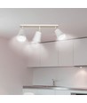 Atlas 3 Vit taklampa - E27, 230V, utan ljuskälla