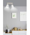 Atlas 2 Vit taklampa - E27, 230V, utan ljuskälla