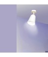 Atlas 1 Vit taklampa - E27, 230V, utan ljuskälla