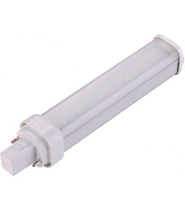 Outlet: LEDlife G24D LED lampa - 7W, 120°, varmvitt, matt glas