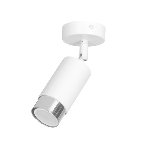 Hiro 1 Vit/Krom taklampa - GU10, 230V, utan ljuskälla