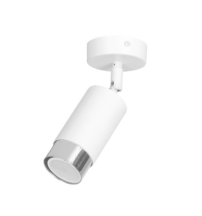 Hiro 1 Vit/Krom taklampa - GU10, 230V, utan ljuskälla