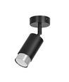 Hiro 1 Svart/Krom taklampa - GU10, 230V, utan ljuskälla