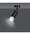 Hiro 1 Svart/Krom taklampa - GU10, 230V, utan ljuskälla