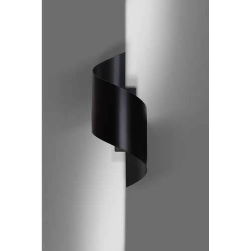 Spiner Svart vägglampa - G9, 230V, utan ljuskälla