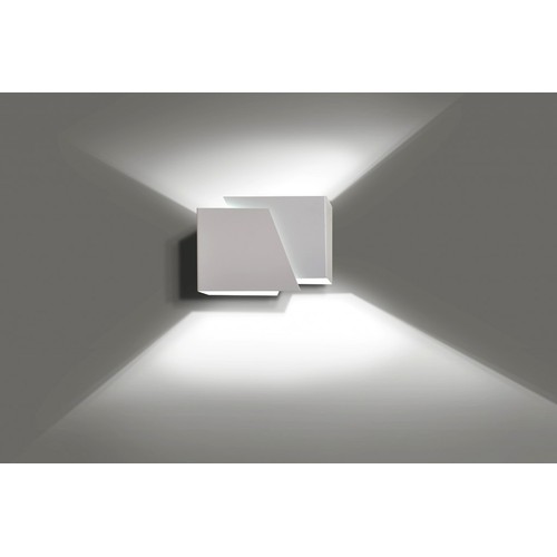 Frost Vit vägglampa - G9, 230V, utan ljuskälla