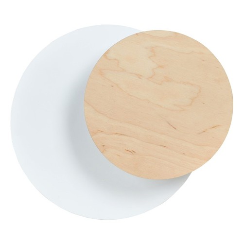 Circle 1A Vit vägglampa - G9, 230V, utan ljuskälla
