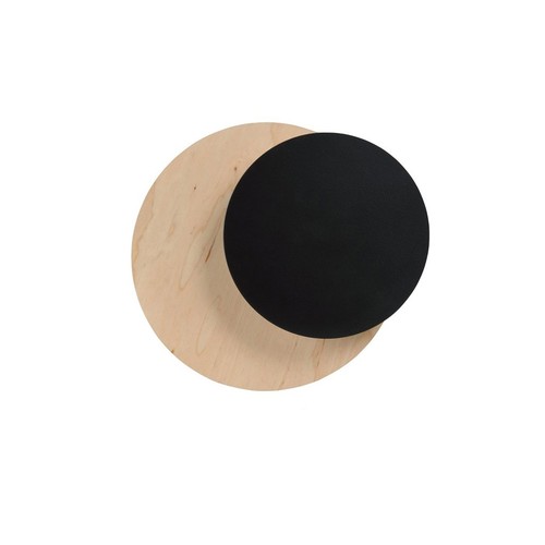 Circle 1B Svart vägglampa - G9, 230V, utan ljuskälla