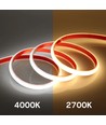 1m 12W/m Badrumsstrip vattentät - 24V DC, COB LED, 2 meter sladd