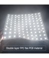 25x25 vikbar LED-ark RA94, 12W - IP20, RA94, 24V