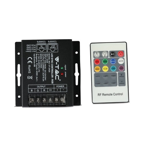 288W LED RGB Controller - 20 knappars RF fjärrkontroll