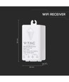 WiFi-mottagare - fungerar med Amazon Alexa och Google Home