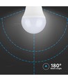 4.5W G45 Plast Lampa E27 - 4000K