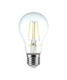 E27 6W LED filamentlampa - A60, klart glas, 600lm
