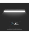 12W LED Skenspot - Magnetisk Smart, 3i1, Svart Hus.