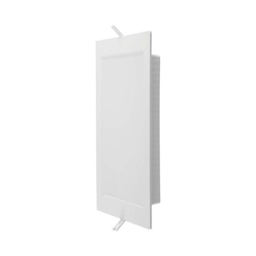 6W Bakbelyst Panel - 6500K, fyrkantig, nedpendlad.