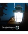 3W + 5W - Flamma Arbets-Camping Återuppladdningsbar Lampa, Dimbar, IP44