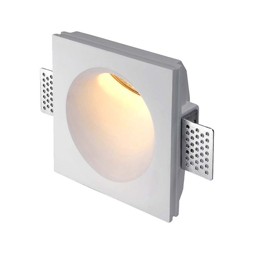 GU10 - Lampa, Rund, Vit