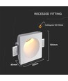 GU10 - Lampa, Rund, Vit
