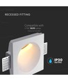 GU10 - Lampa, Rund, Vit