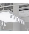 35W LED skenspot - 4000K, vit hus.