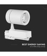 35W LED skenspot - 4000K, vit hus.