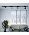Skenspot 35W - 4000K, svart hus