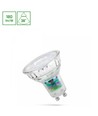 LED 2,5W GU10 - 230V, A-klass, neutralvit lins 38°, Spectrum