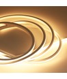 10m AnyCut Neon Flex 10x10 Varmvit LED strip - 10W/m, 24V, Ingen klippavstånd
