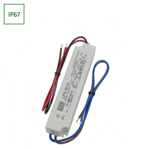 LPV-35-12 LED Strömförsörjning - IP67, 12V, 3A