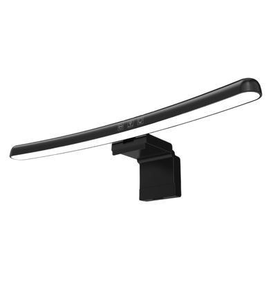 Böjd Monitorskärmsljus CCT - 40 cm bred, För PC-skärm, med touchkontroll