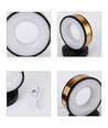 Cirkel RGBIC lampa - 18x15cm, Bluetooth, 5V USB