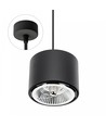 Chloe AR111 pendel GU10 - 250V, IP20, 120x85mm, svart, rund, fast, rund bas, 1,5m kabel, utan ljuskälla